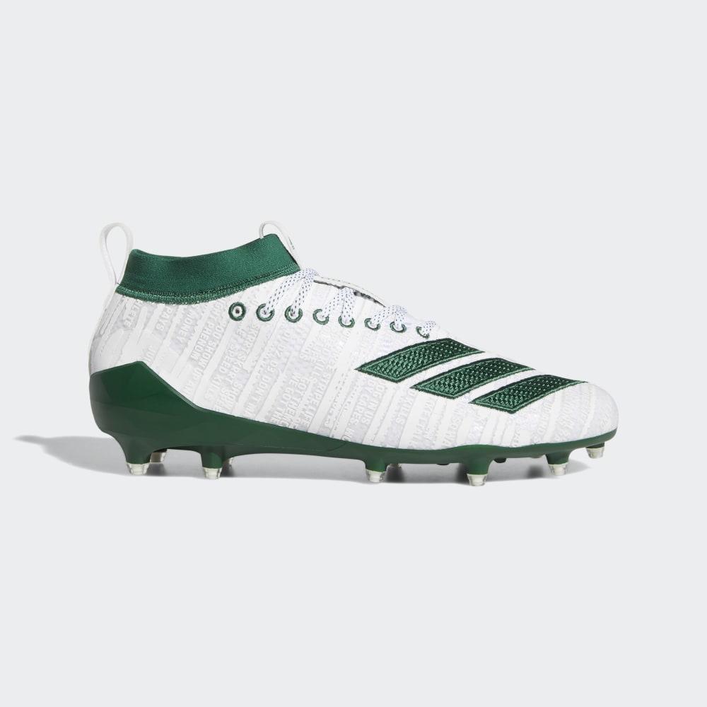 Adidas Men's adizero 8.0 Football Boots White/Dark Green Ireland G27959